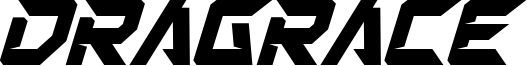 Dragrace Font