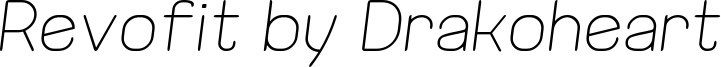 Drakoheart Revofit light diagonal.ttf
