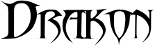 Drakon Font
