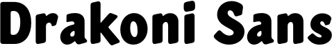 Drakoni Sans Font