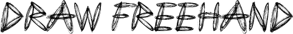 Draw Freehand Font