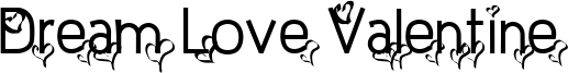 Dream Love Valentine Font