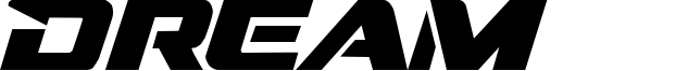 Dream MMA Font