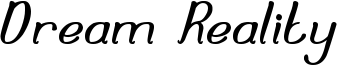 Dream Reality Font