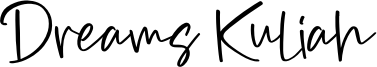 Dreams Kuliah Font