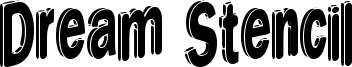 Dream Stencil Font