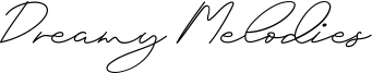Dreamy Melodies Font