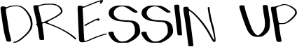Dressin Up Font