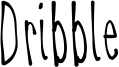 Dribble Font