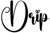 Drip Font