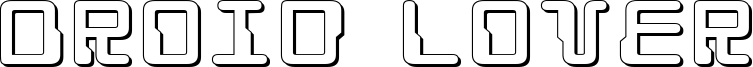 droidlover3de.ttf