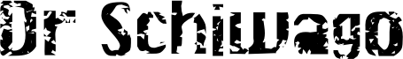 Dr Schiwago Font