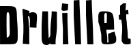 Druillet Font