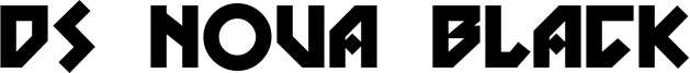 DS Nova Black Font