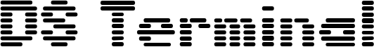 DS Terminal Font