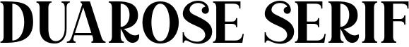 Duarose Serif Font