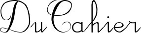 DuCahier Font