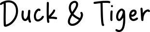 Duck & Tiger Font