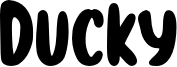 Ducky Font