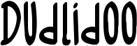 Dudlidoo Font