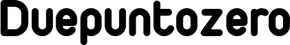 Duepuntozero-ExtraBoldTrial.ttf