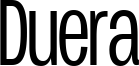 Duera-CondLigh-PERSONAL.ttf