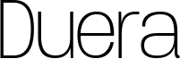 Duera-NormThin-PERSONAL.ttf