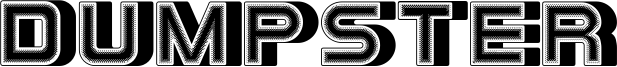Dumpster Font