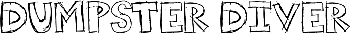 Dumpster Diver Font