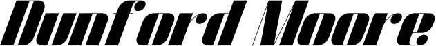Dunford Moore Font