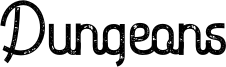 Dungeons Font
