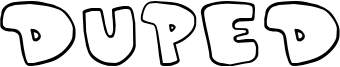 Duped Font