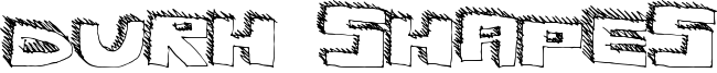 Durh Shapes Font