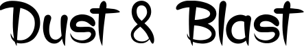 Dust & Blast Font