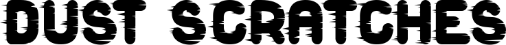 Dust Scratches Font