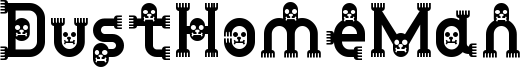 DustHomeMan Font