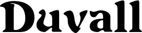 Duvall Font