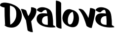 Dyalova Font