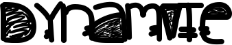 Dynamite Font
