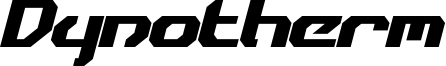 Dynotherm Bold Italic.otf