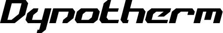 Dynotherm Italic.otf