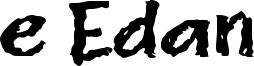 e Edan Font