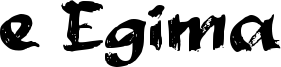 e Egima Font