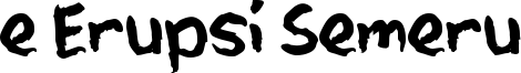 e Erupsi Semeru Font