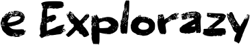 e Explorazy Font