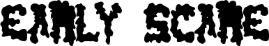 Early Scare Font