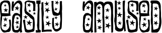 Easily Amused Font