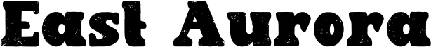 East Aurora Font