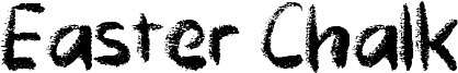 Easter Chalk Font