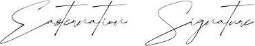 Easternation Signature Font